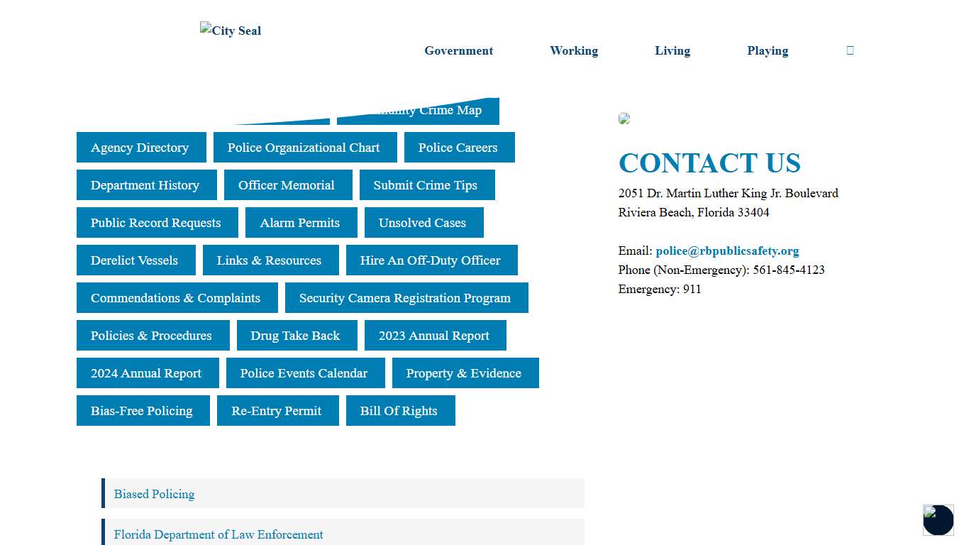 Links & Resources - Riviera Beach, Florida (FL)